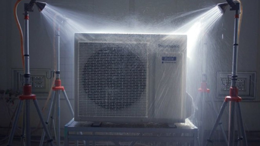 1000を超える品質試験をクリアしたエアコン。
