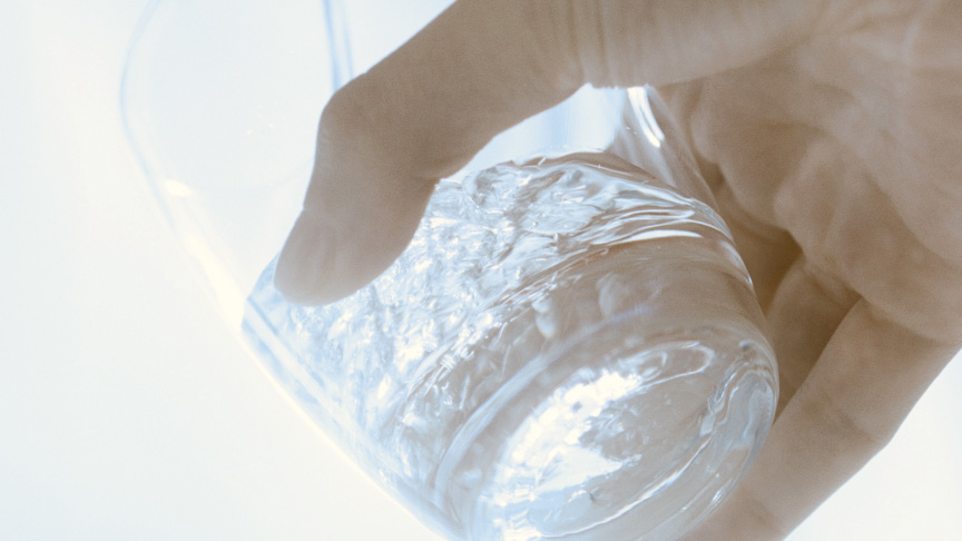 きれいな水が長く続く浄水器。