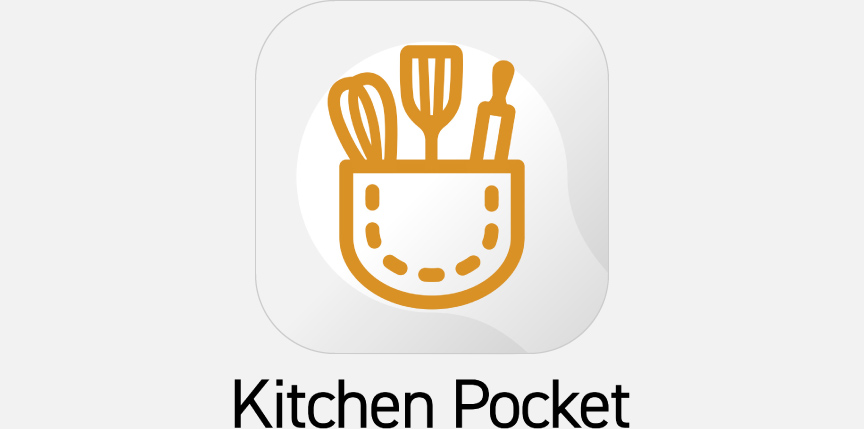 キッチンポケットアプリのロゴマークです。