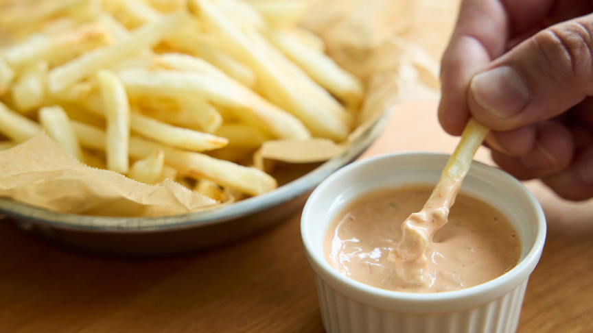 フライドポテト＆サウザンアイランドソース