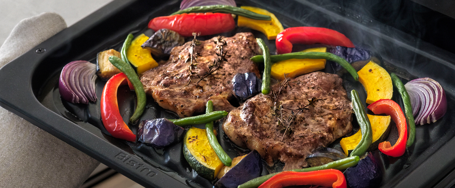 「グリル機能」のメインビジュアルです。