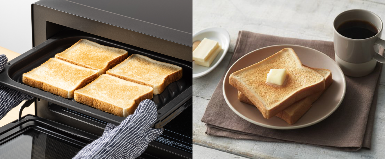 トーストの画像です。