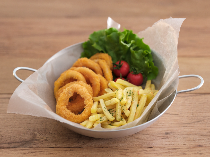 いかリング＆フライドポテト