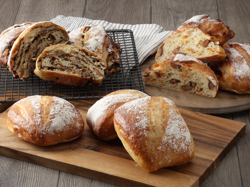 画像：ビストロで焼いたパンのイメージ