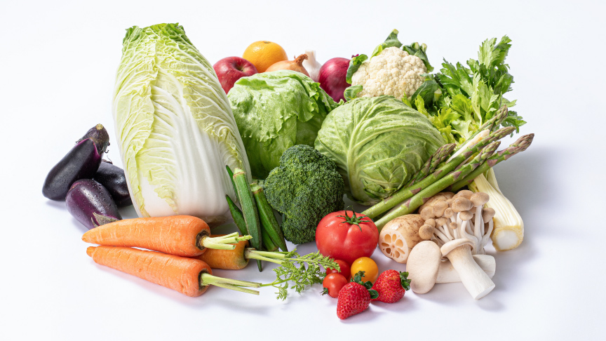 画像：認識できる45種類の野菜
