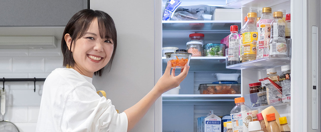 山本ゆりさんと、パナソニック冷蔵庫 冷凍室が救世主。いい冷蔵庫で毎日をご機嫌に