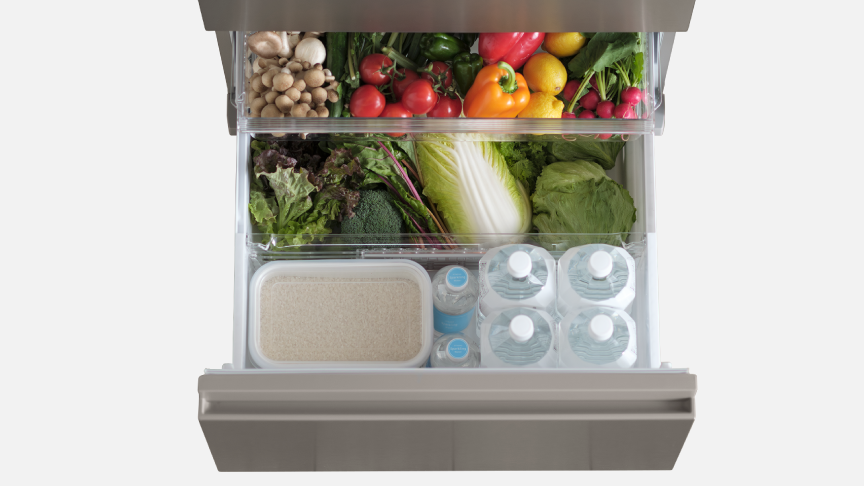 シャキシャキ野菜室