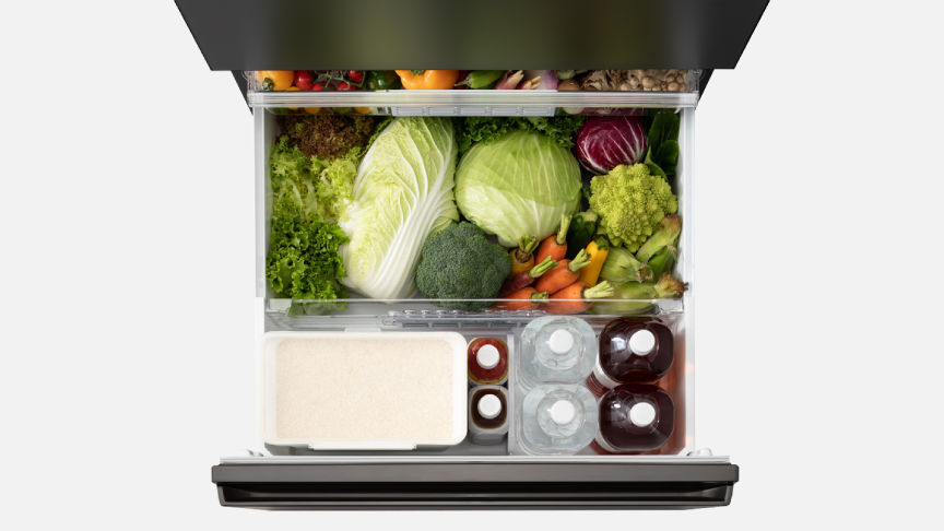 Wシャキシャキ野菜室