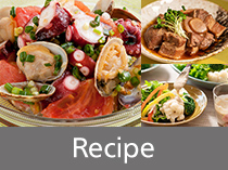 「冷蔵庫レシピ一覧」のバナーです。クリックすると詳細ページにリンクします。