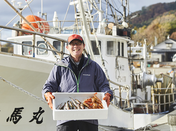 こだわりのハタハタを「はやうま冷凍」