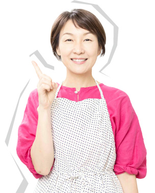 料理研究家　島本美由紀先生写真です。