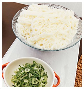 写真：そうめん