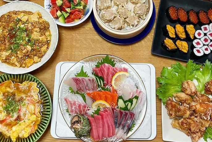 イメージ図：食卓