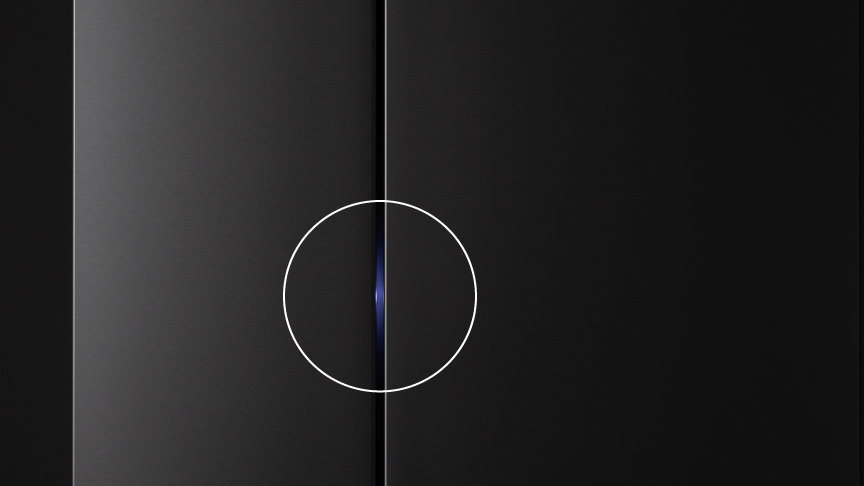 画像：操作パネルのLEDが白色に点灯