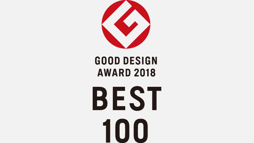 ロゴ：グッドデザイン賞2018BEST100