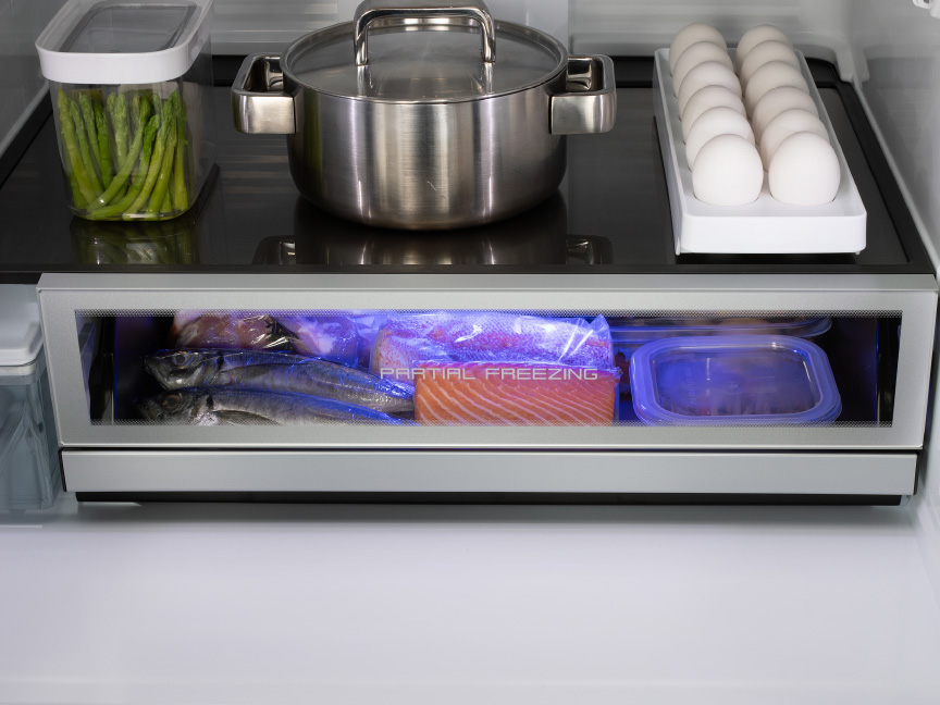 画像：半解凍モードのイメージ