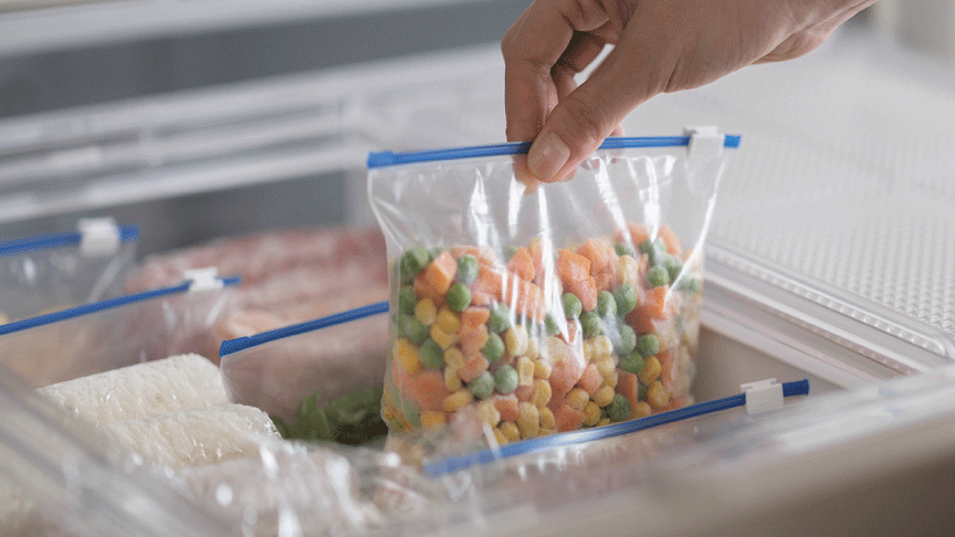 霜つき抑制冷凍