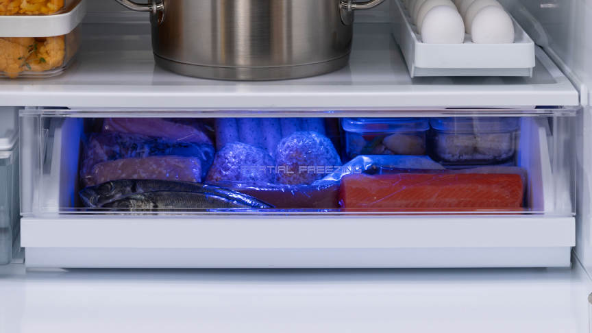 画像：半解凍モードのイメージ