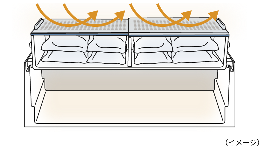 ドアを開けたときのイメージ