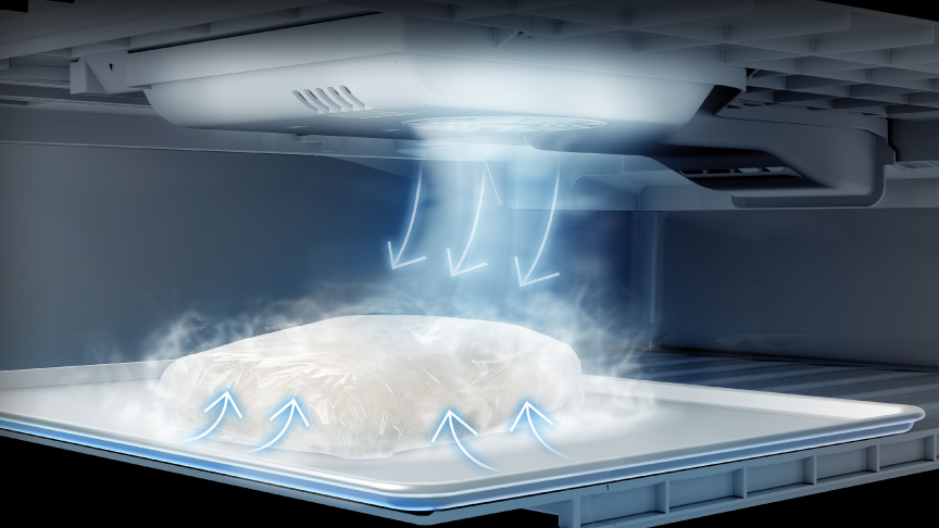 画像：急速冷凍のイメージ