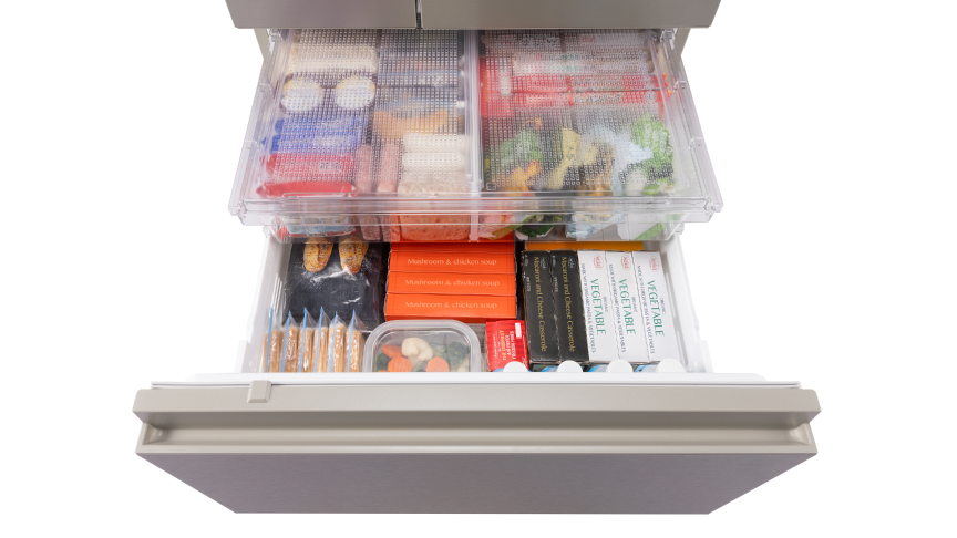 画像：冷凍庫の中身のイメージ