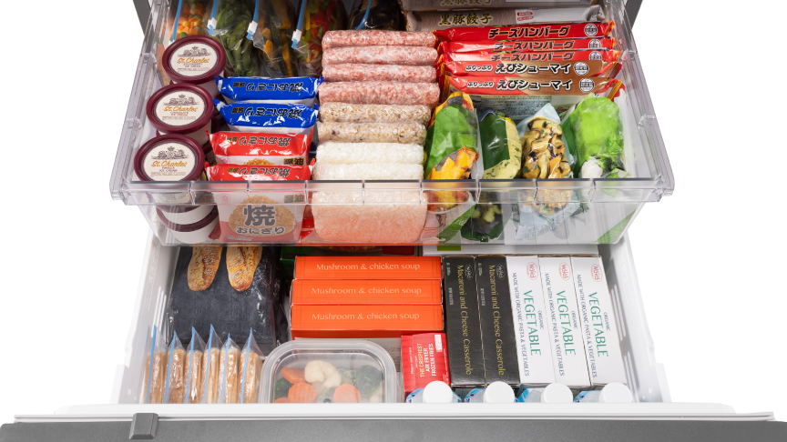 霜つき抑制冷凍