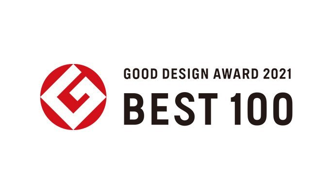 2021年度グッドデザイン賞受賞のロゴです。