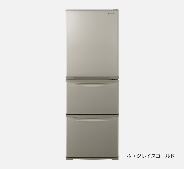 概要 スリム冷凍冷蔵庫 NR-C344C（右開き）/ NR-C344CL（左開き 