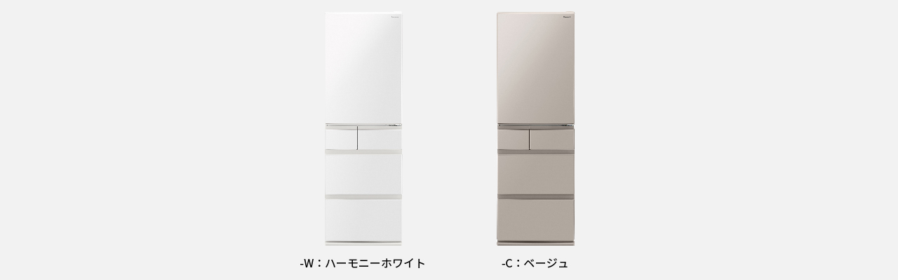 概要 冷凍冷蔵庫 NR-E41EX1（右開き）・NR-E41EX1L（左開き） | 冷蔵庫 
