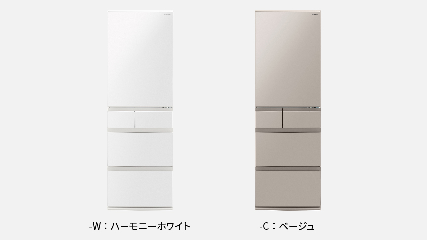 概要 冷凍冷蔵庫 NR-E41EX1（右開き）・NR-E41EX1L（左開き） | 冷蔵庫 