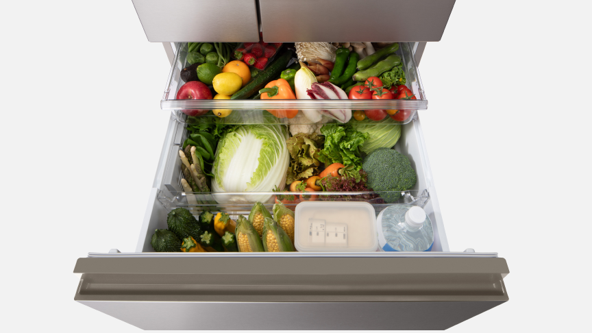 奥まで見えるフルオープン