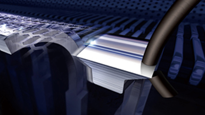 30°鋭角内刃のイメージ