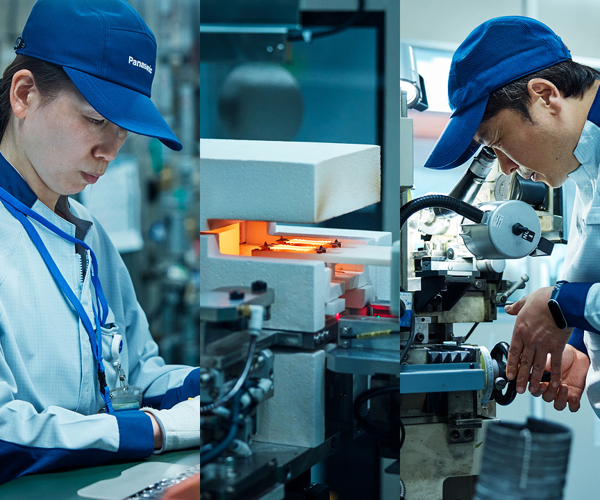 写真：彦根工場でのものづくりの様子