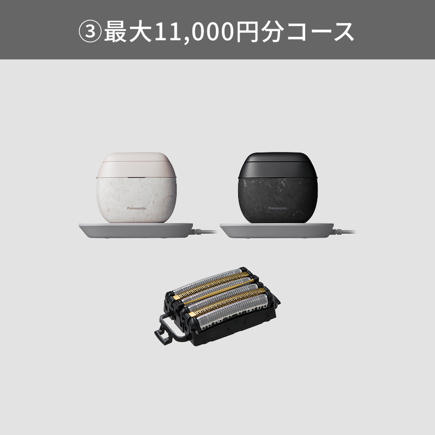 ③最大11,000円分コース
