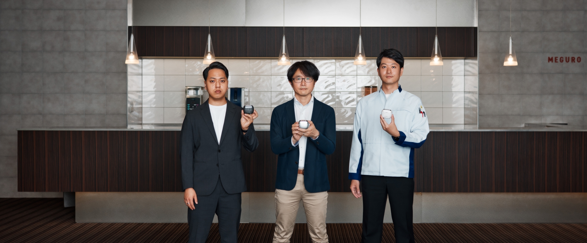 写真：山村 有史さん、池田 建太さん、永島 唯哉さん