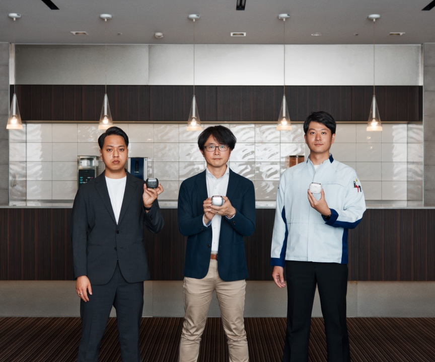 写真：山村 有史さん、池田 建太さん、永島 唯哉さん