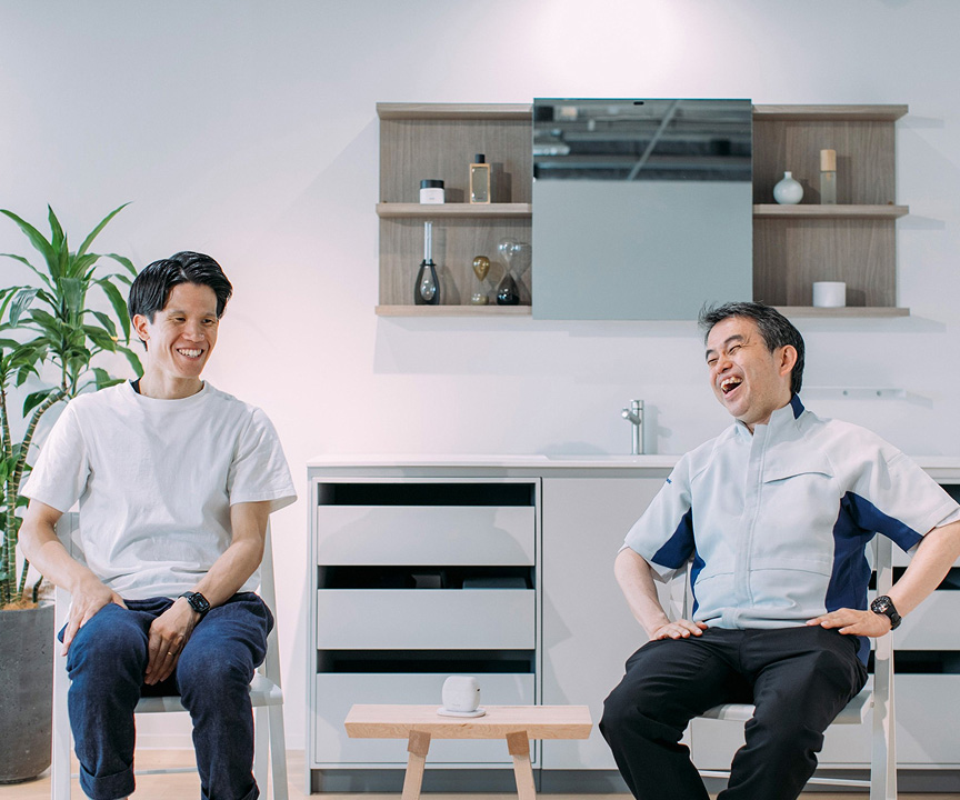 写真：別所さん、村木さん