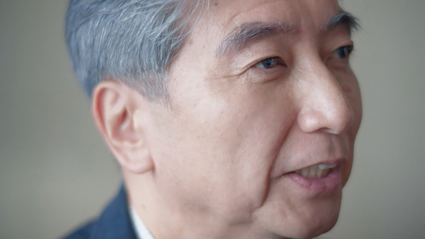 写真：本家菊屋二十六代目　菊岡洋之さん