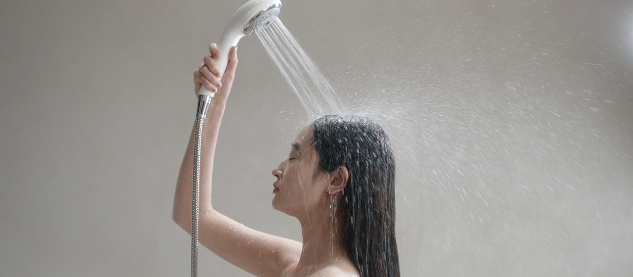 写真：プレシャンプーモード