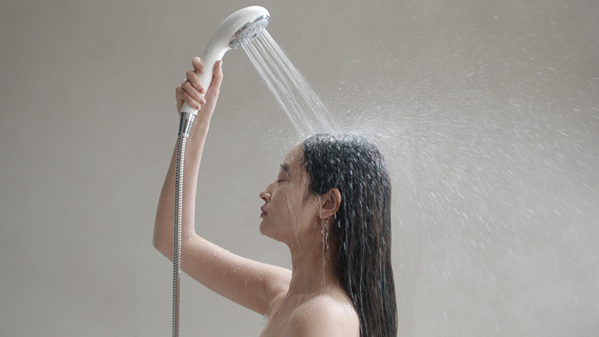 写真：プレシャンプーモード