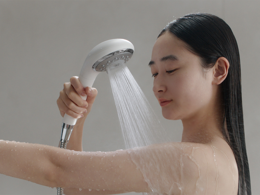 身体の洗い流しに