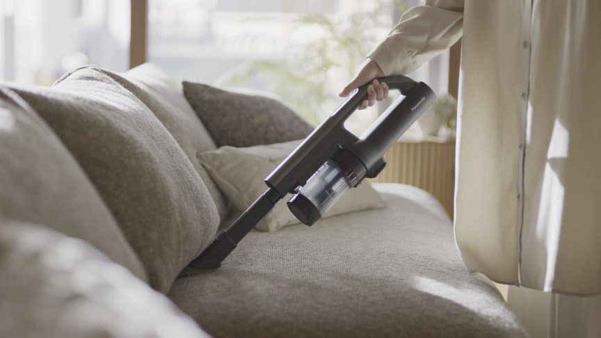 ハンディタイプのときも、手元で確認できて便利。