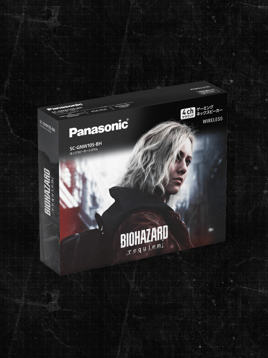 『バイオハザード レクイエム』の キービジュアルを採用したパッケージ