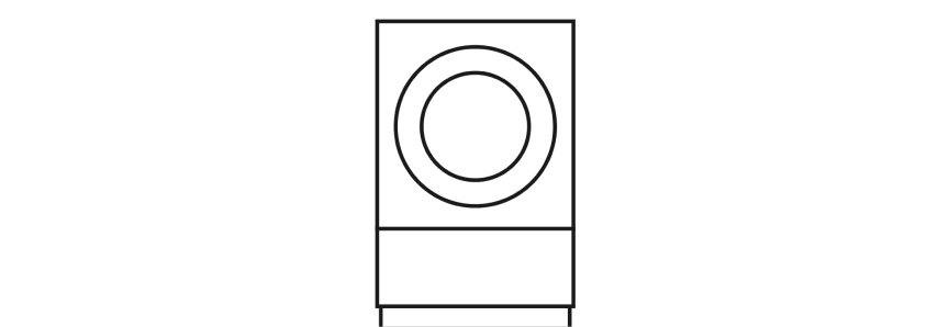 画像：ドラム式洗濯機