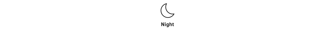 アイコン：Night 