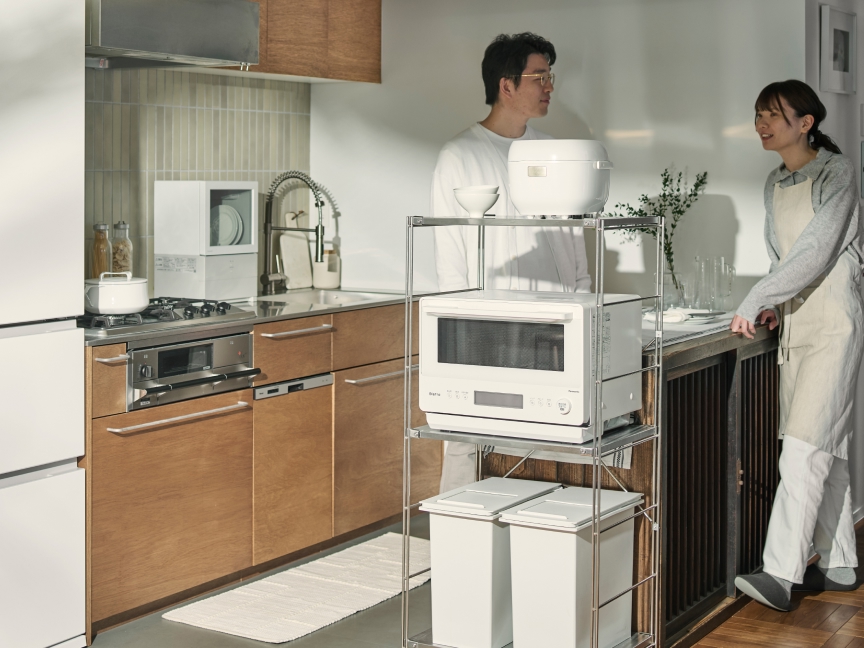 写真：白 キッチン Kitchen 2人