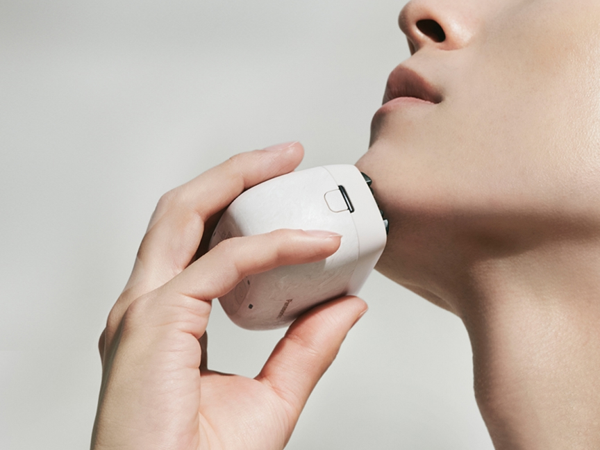 写真：白 洗面所 Washroom パームイン2