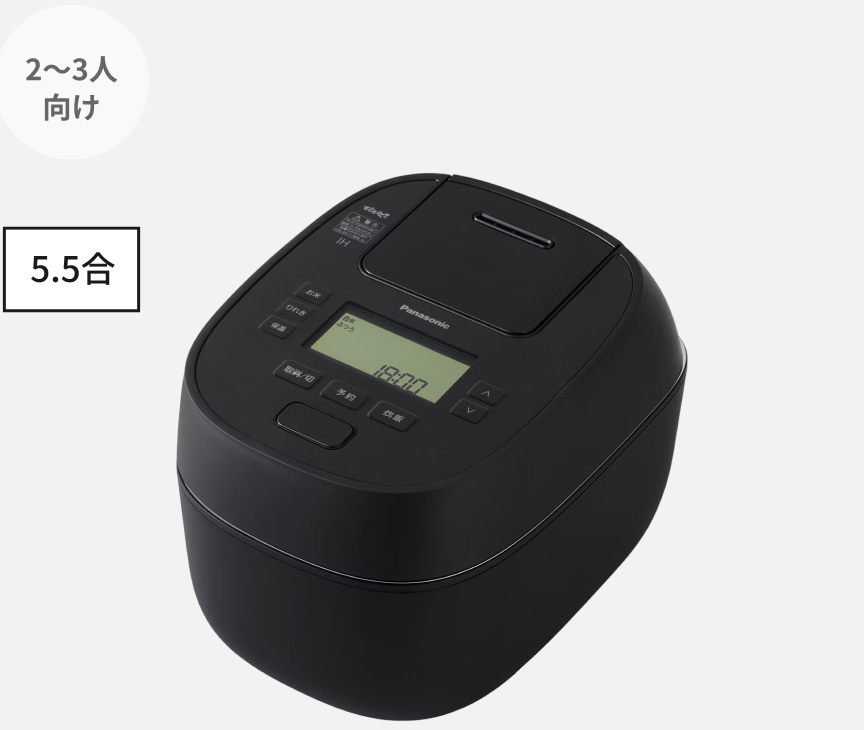 可変圧力IHジャー炊飯器 SR-N510D-K