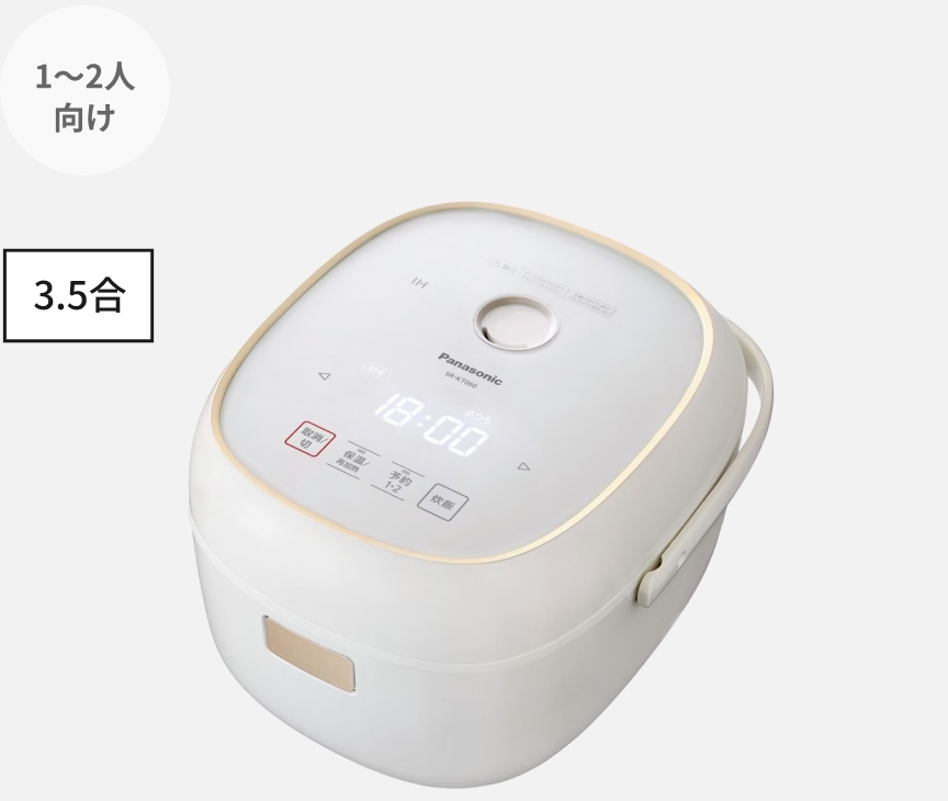 IHジャー炊飯器 SR-KT060-W
