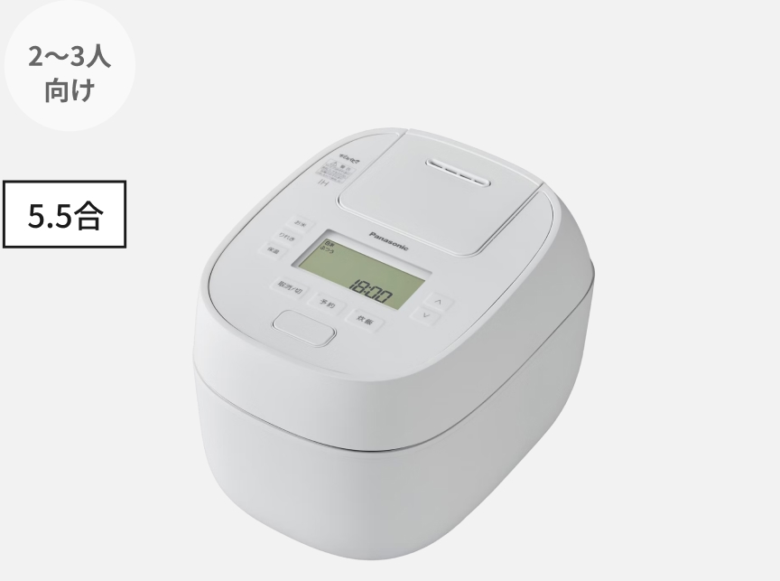 可変圧力IHジャー炊飯器 SR-N510D-W